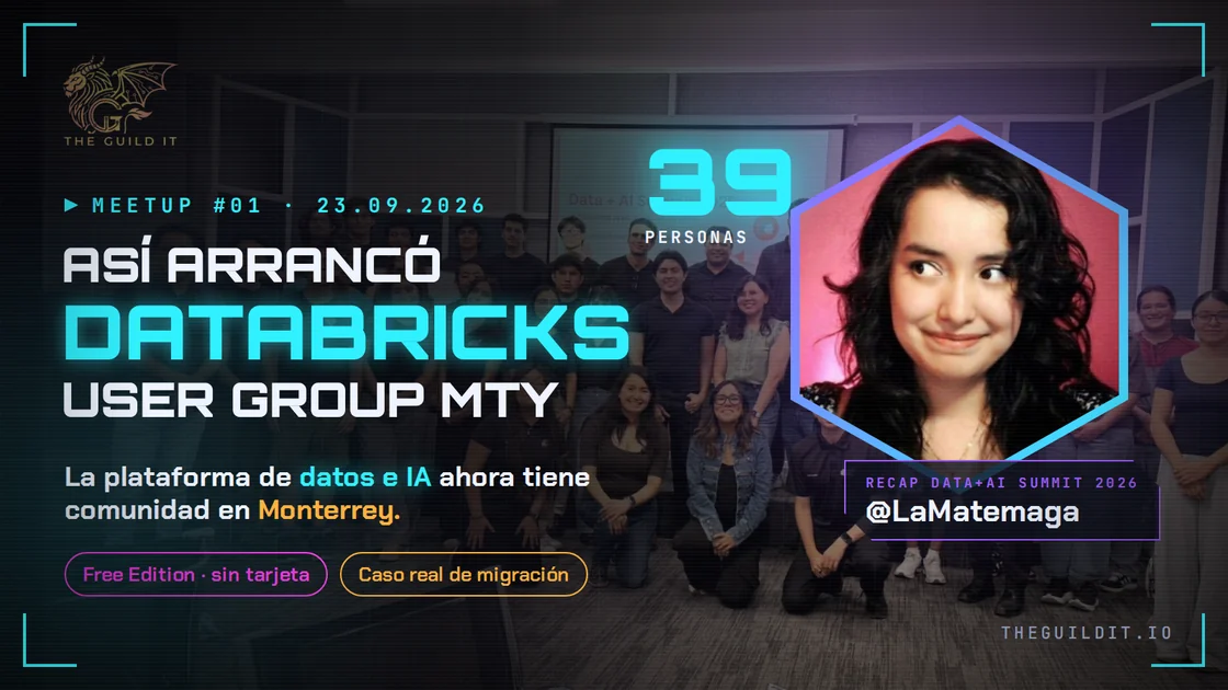 Así arrancó el Databricks User Group Monterrey